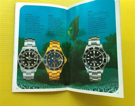 vintage rolex catalogue